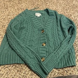 American Eagle cardigan in the size medium.